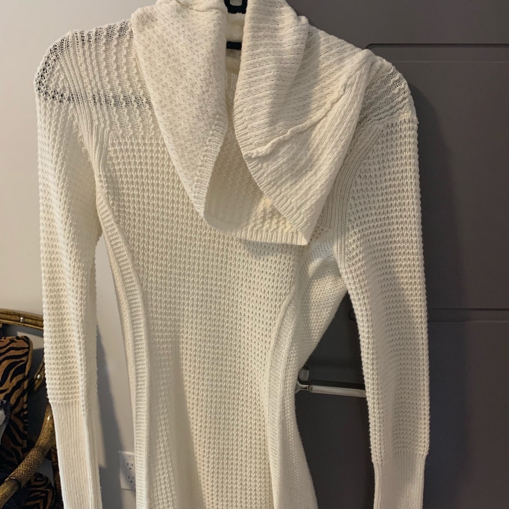 Anthropologie Cream Sweater